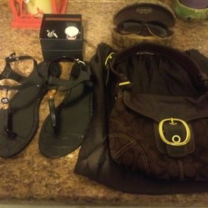 Coach sandals